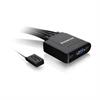 Iogear USB Cable KVM Switch GCS24U - KVM switch - USB - 4 x KVM port(s) - 1 local user - desktop GCS24U